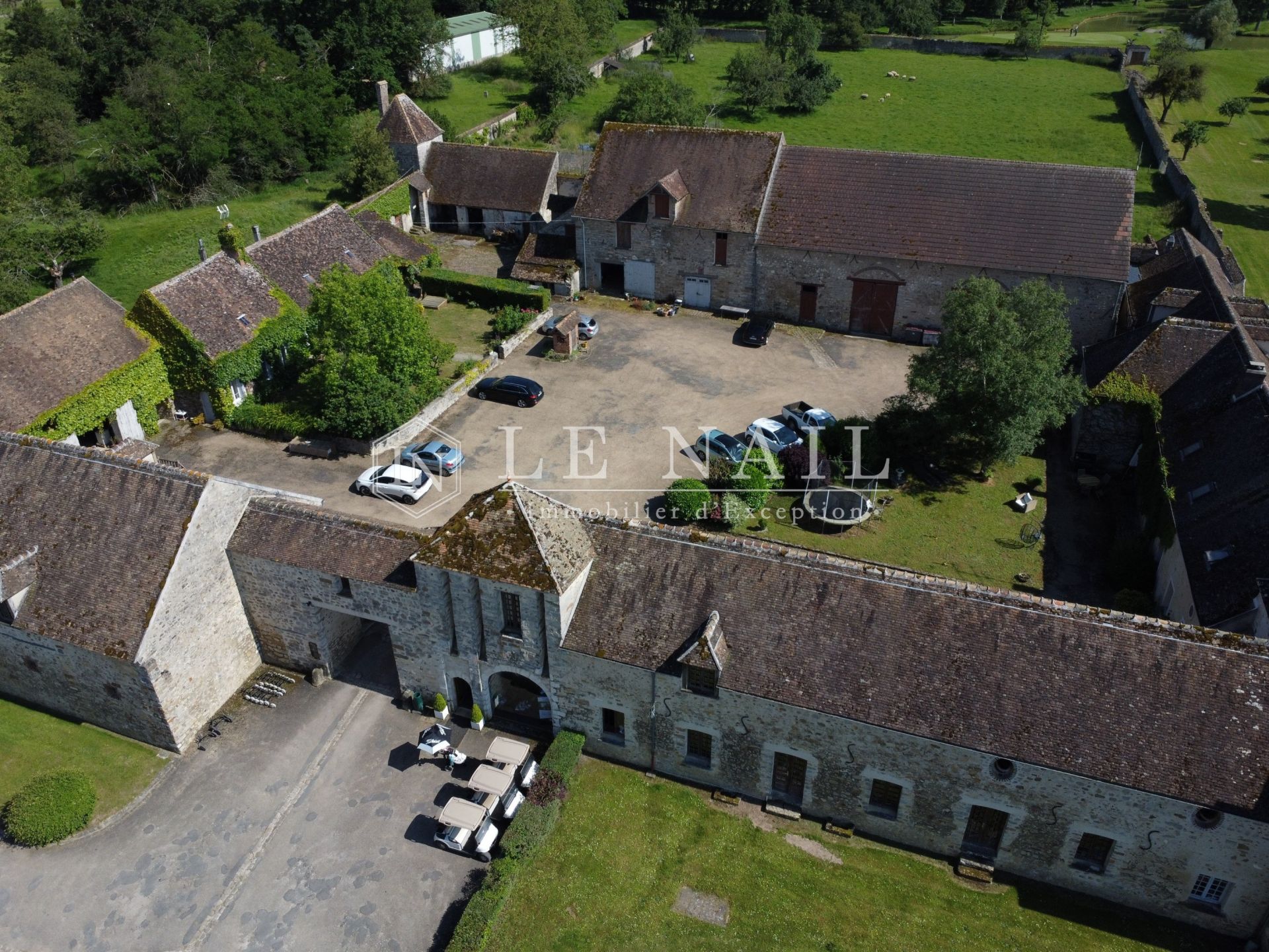 castle 10 rooms for sale on Voulx (77940)