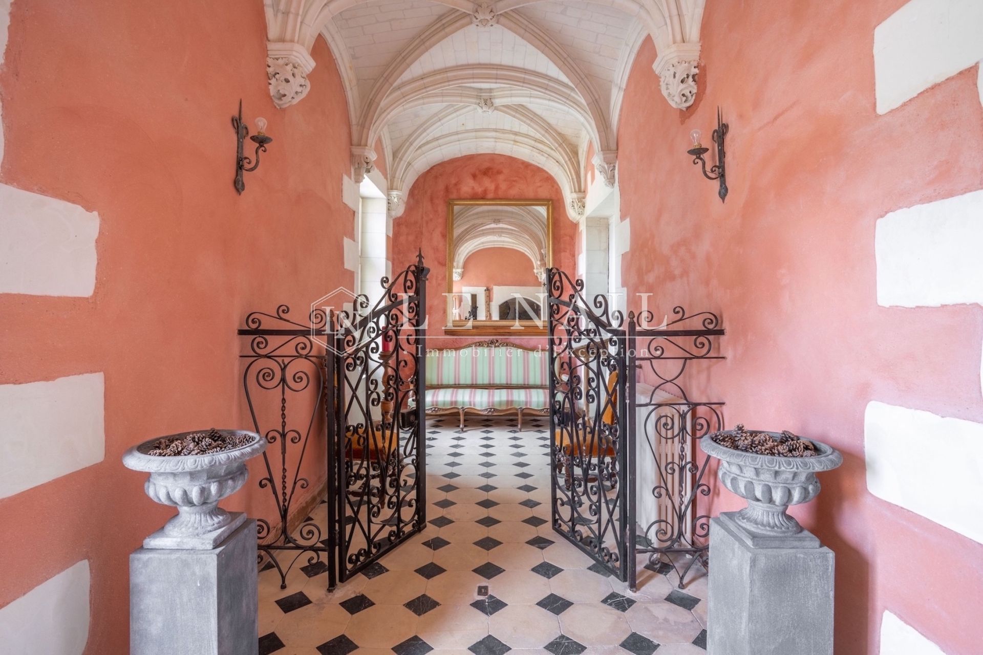 19th Century Castle Overlooking Layon Vineyards for Sale in ANGERS