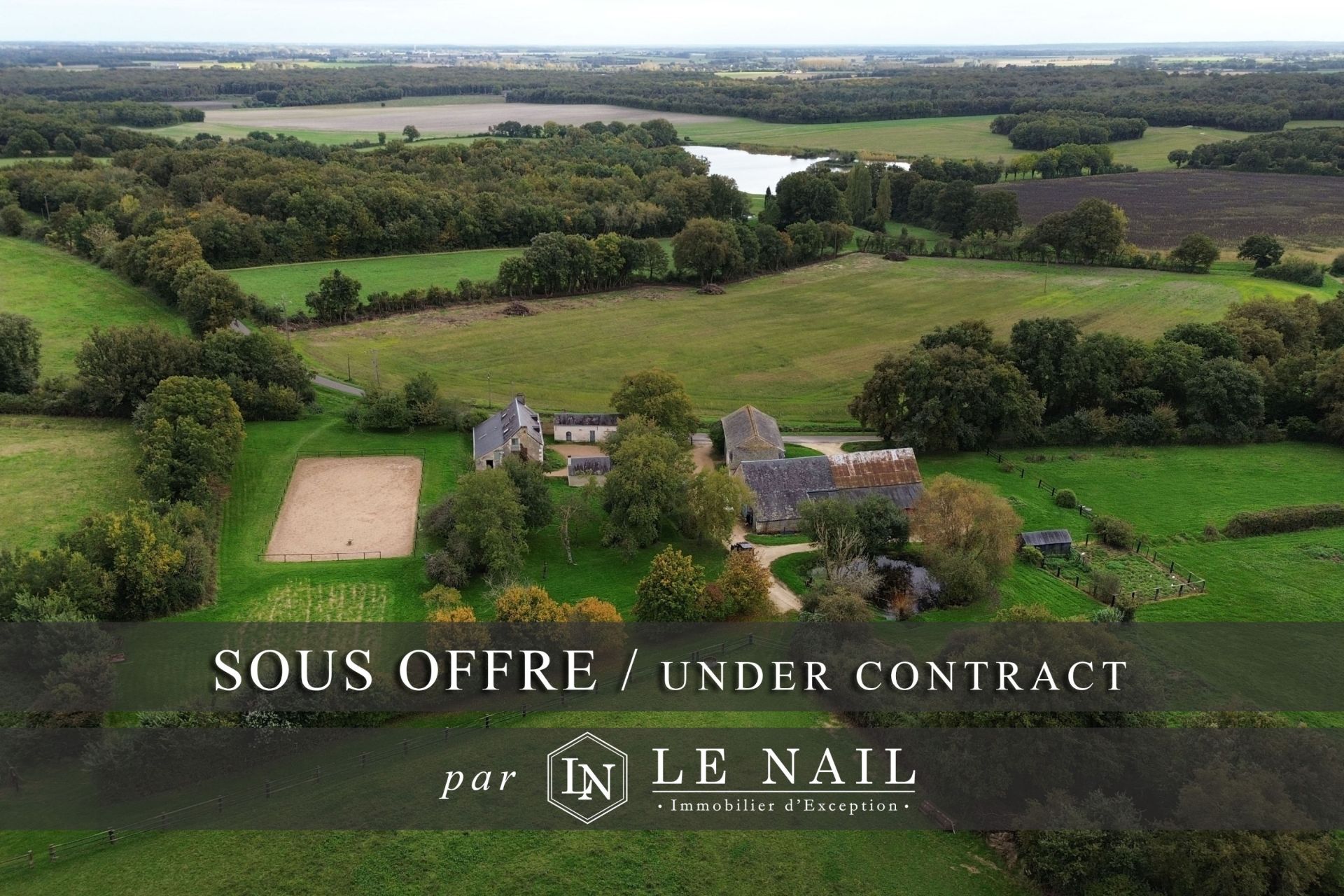equestrian property 7 rooms for sale on CHATEAU LA VALLIERE (37330)