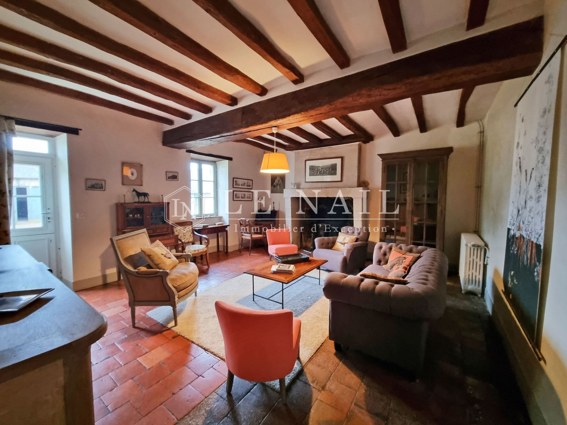 equestrian property 7 rooms for sale on CHATEAU LA VALLIERE (37330)