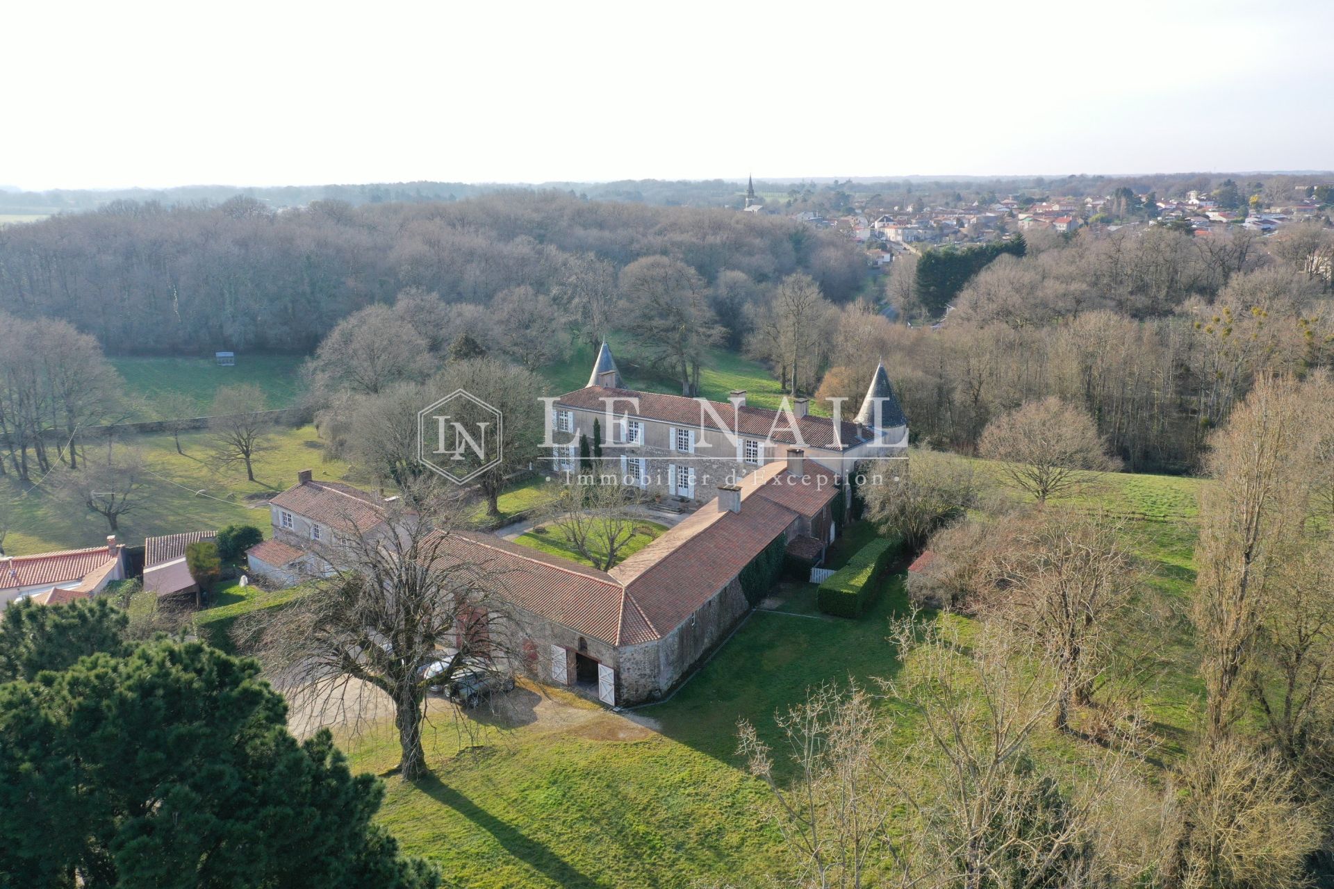 castle 10 rooms for sale on BEAULIEU SOUS LA ROCHE (85190)