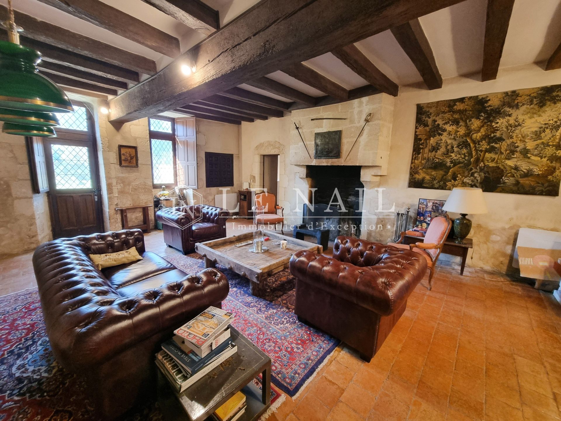 castle 15 rooms for sale on LOCHES (37600)