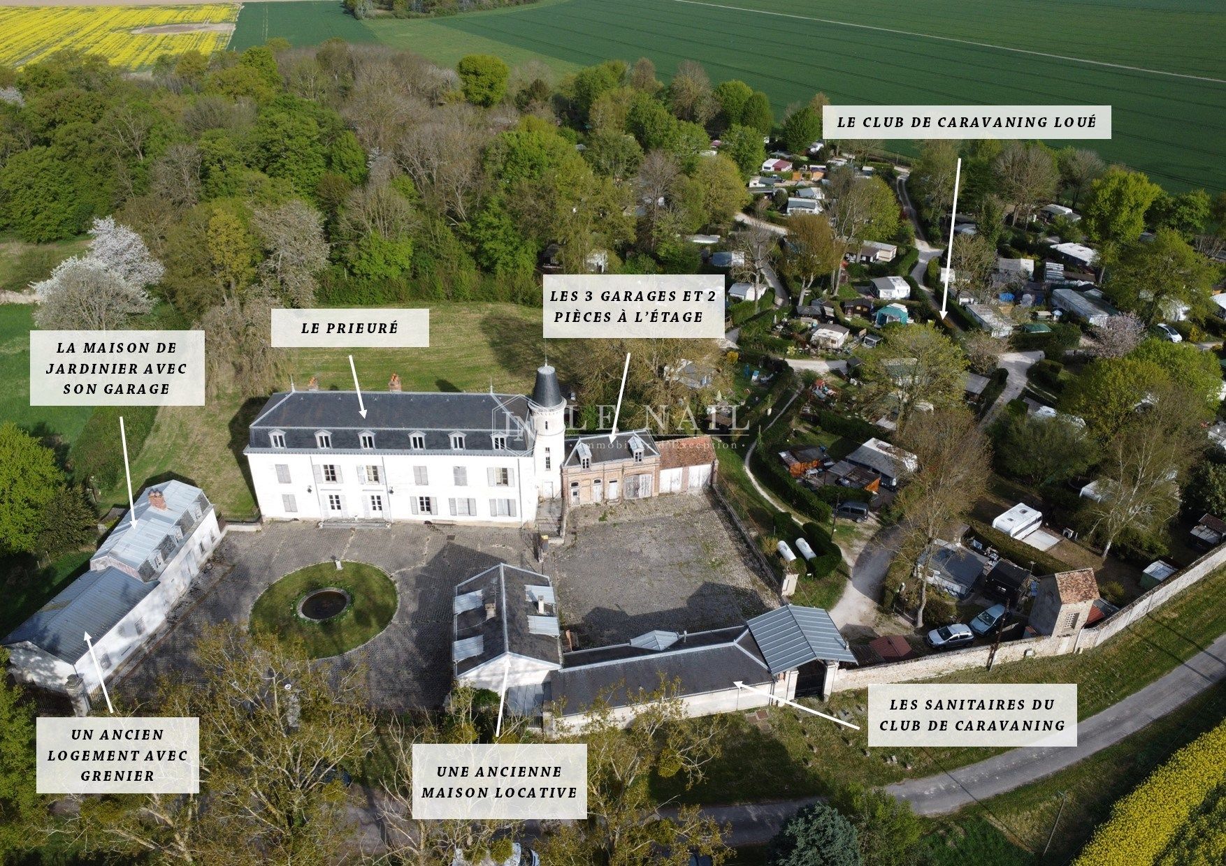 château 11 pièces en vente à LE COUDRAY MONTCEAUX (91830)