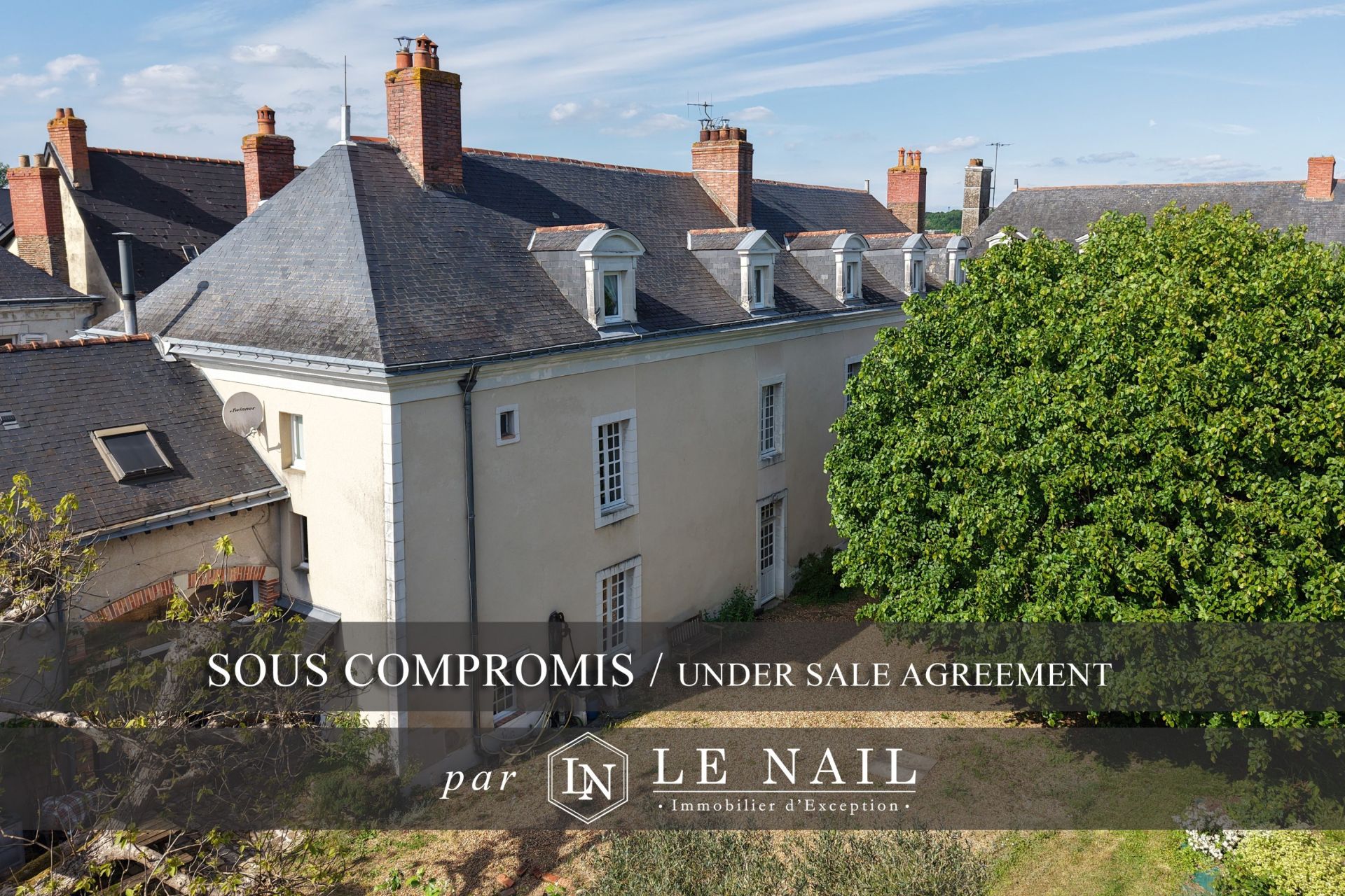 mansion 18 rooms for sale on CHATEAUNEUF SUR SARTHE (49330)