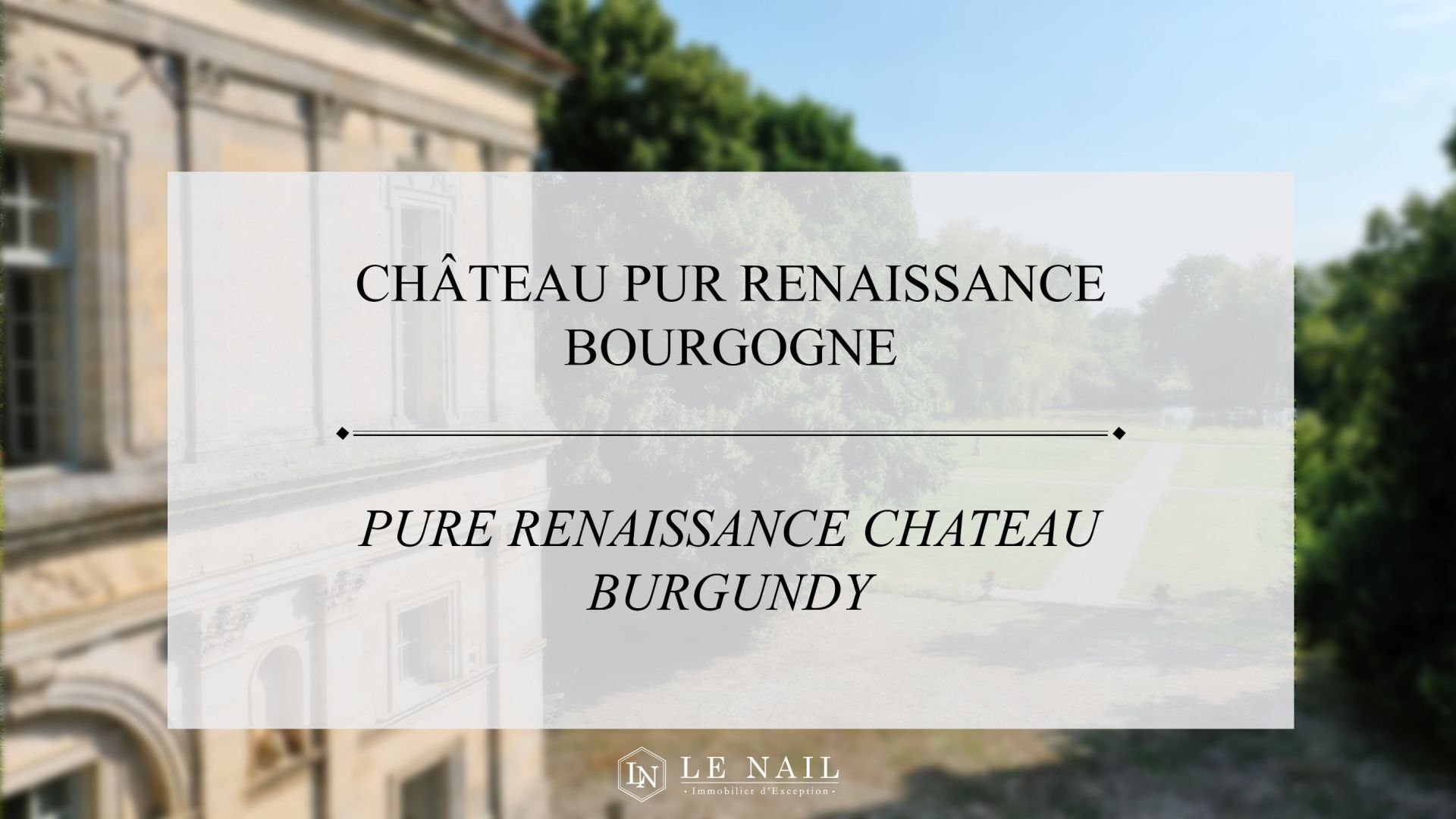 castle 10 rooms for sale on MONTBARD (21500)