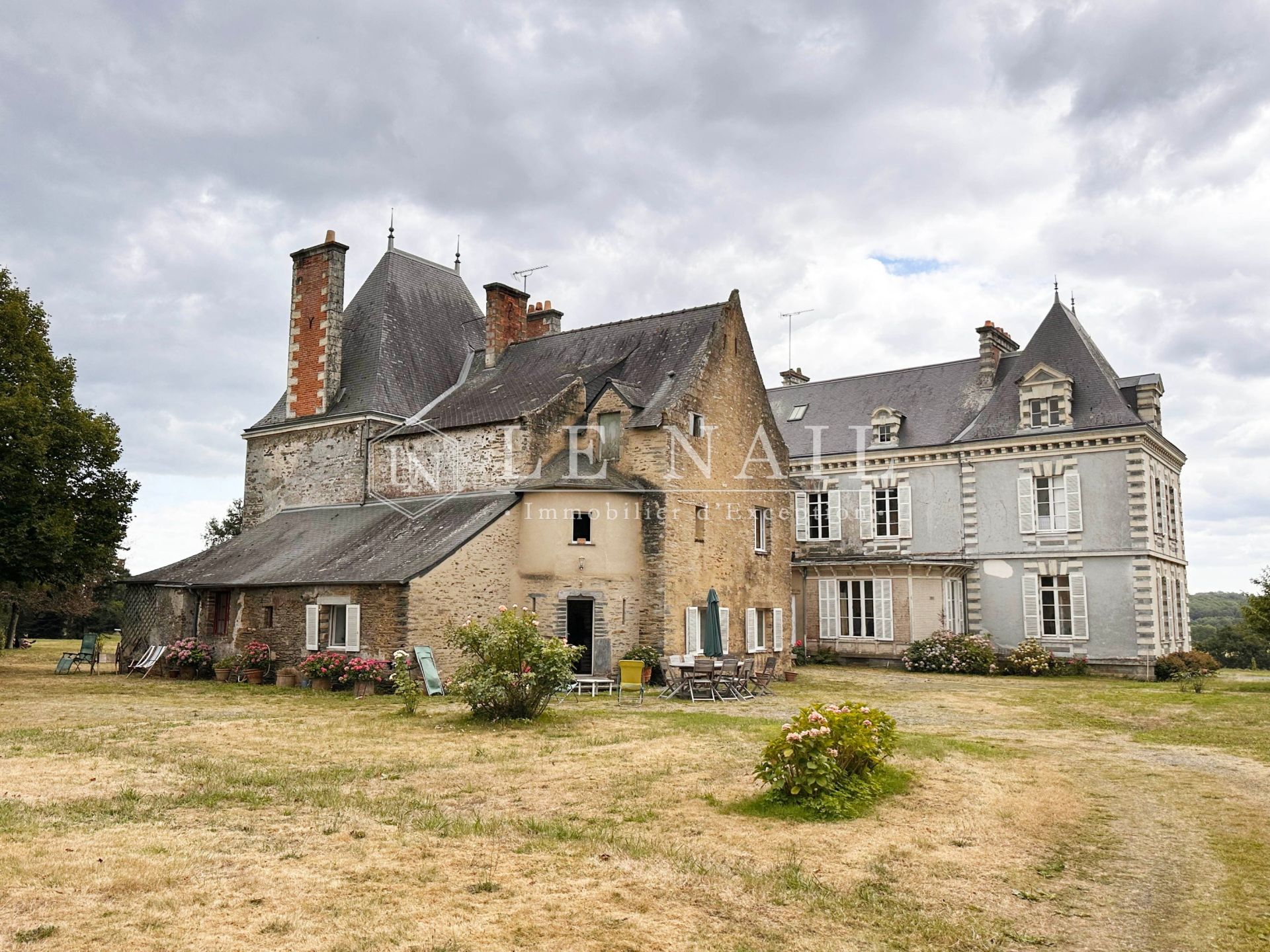 castle 30 rooms for sale on ST MARTIN SUR OUST (56200)