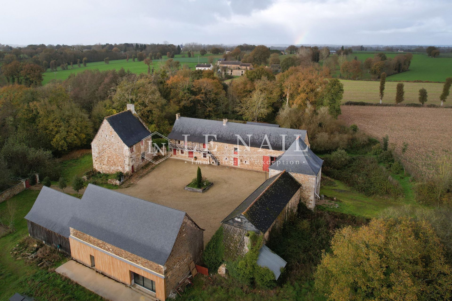 manor house 7 rooms for sale on MONTAUBAN DE BRETAGNE (35360)