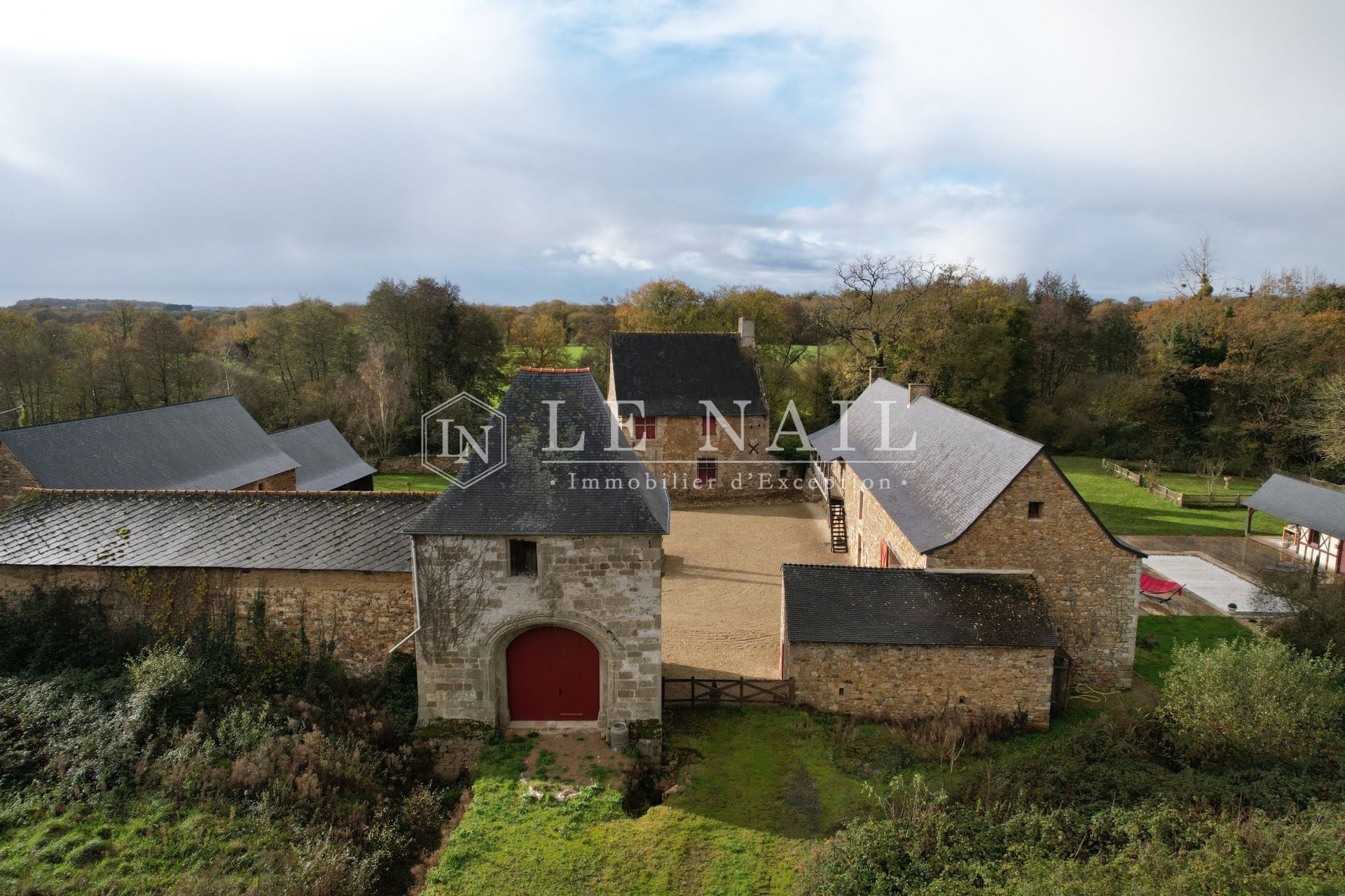 manor house 7 rooms for sale on MONTAUBAN DE BRETAGNE (35360)