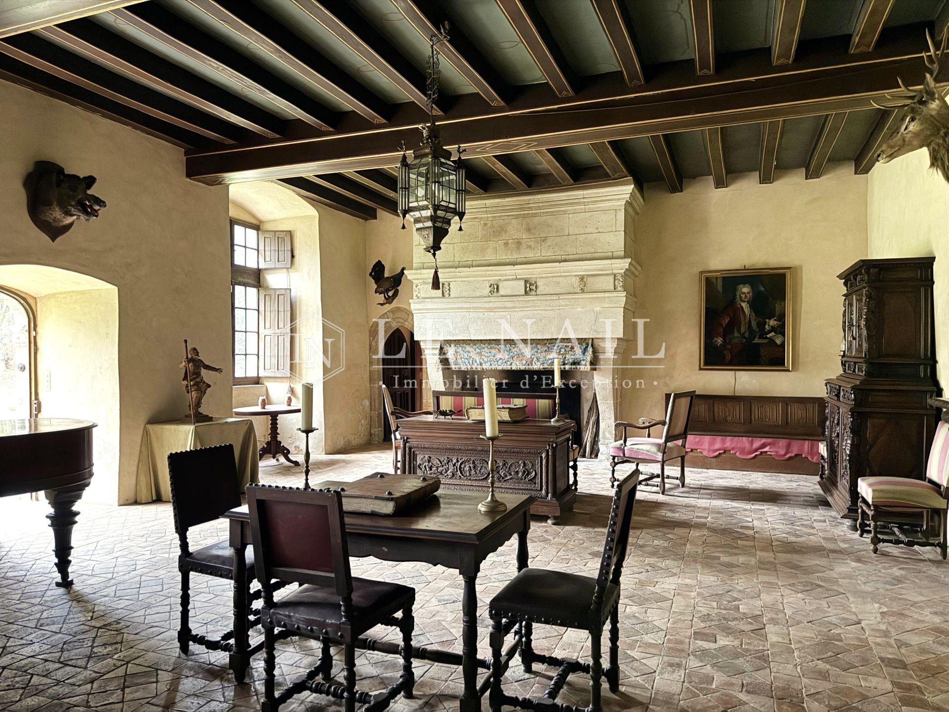 castle 20 rooms for sale on LE LION D ANGERS (49220)