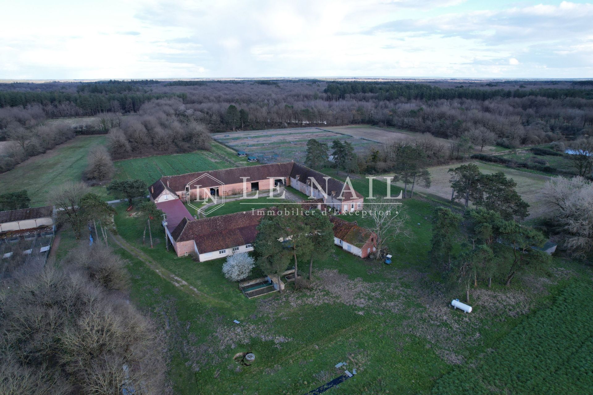 hunting estate 8 rooms for sale on SALBRIS (41300)