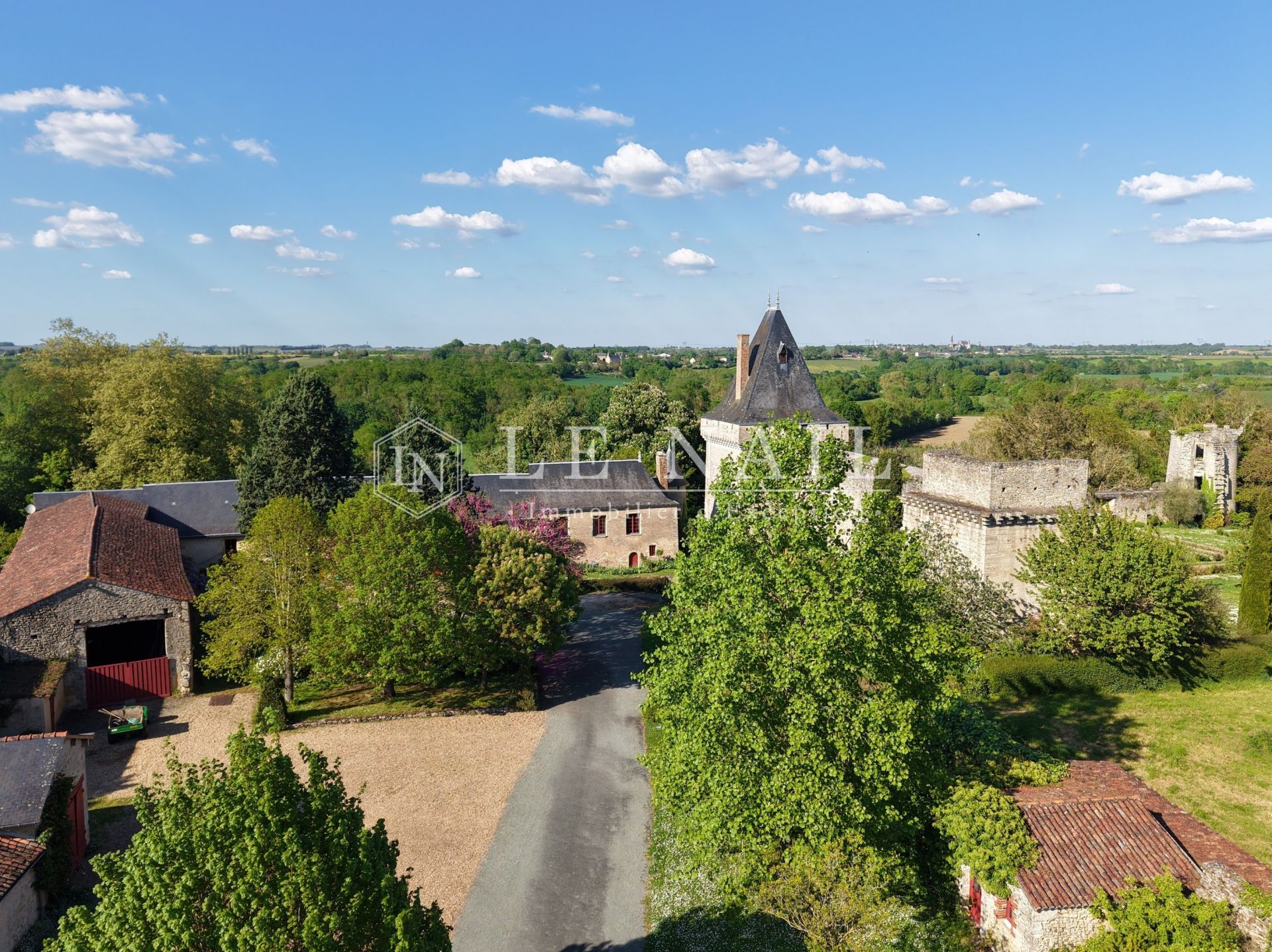 castle 9 rooms for sale on ANGERS (49100)