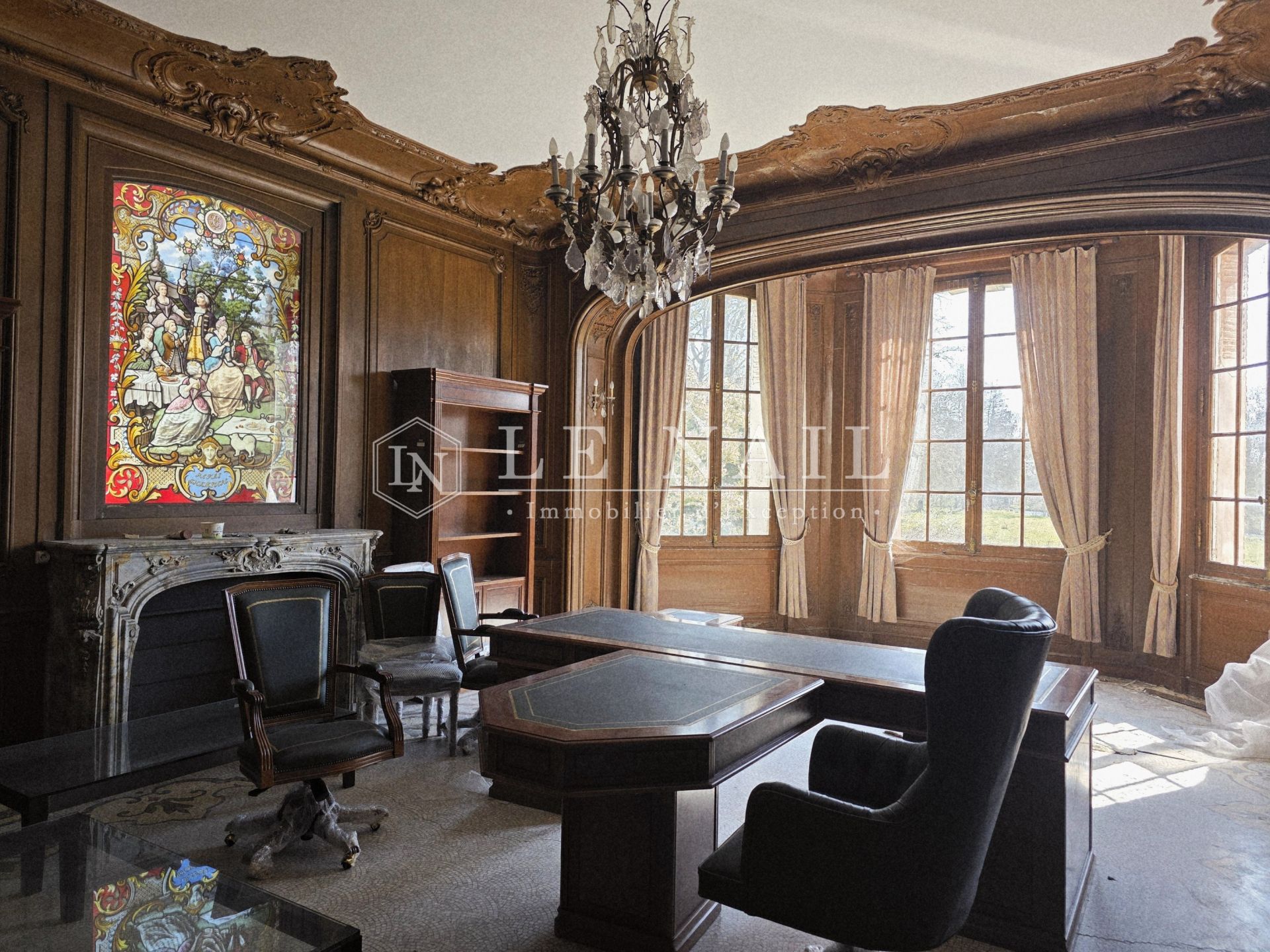 château 19 pièces en vente à BEAUMONT LE ROGER (27170)