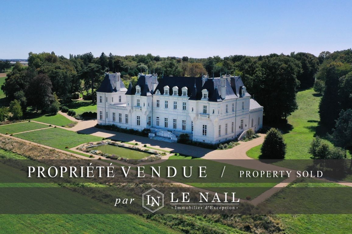 castle 25 rooms for sale on LE LION D ANGERS (49220) - See details