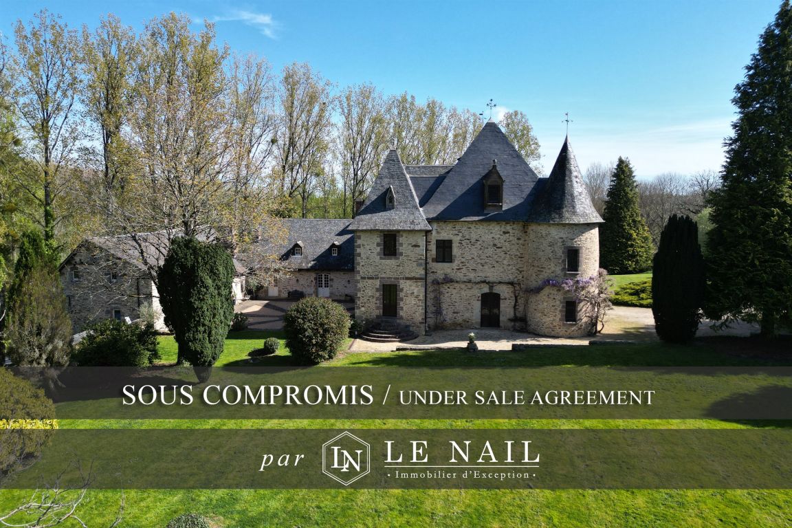 castle 25 rooms for sale on ARNAC POMPADOUR (19230) - See details