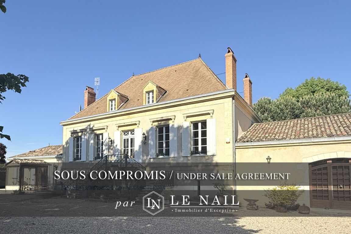 maison de maître 8 pièces en vente à BERGERAC (24100) - Plus de details