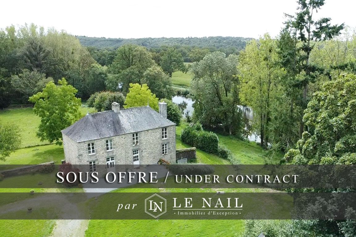 manor house 6 rooms for sale on ST MARTIN SUR OUST (56200) - See details