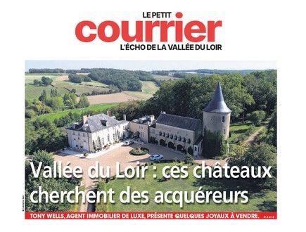 Article in the newspaper Le Petit Courrier : l'écho de la Vallée du Loir