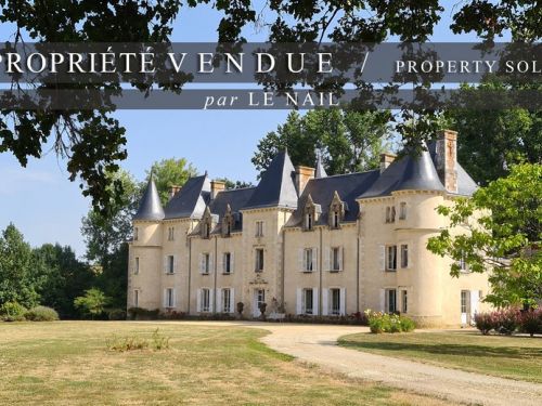 BEAU CHATEAU VENDU EN VENDÉE
