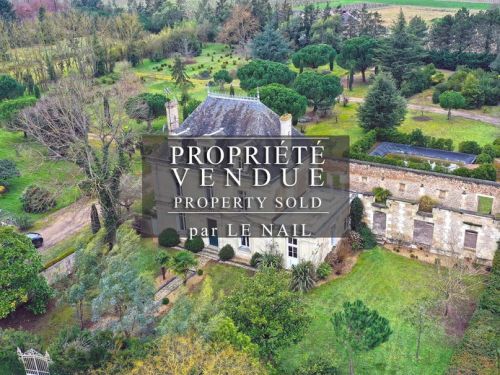 MAISON DE MAÎTRE VENDUE PROCHE SAUMUR