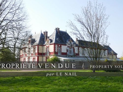 BEAU CHATEAU VENDU EN BAIE DE SOMME