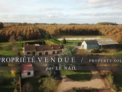 PROPRIETE EQUESTRE VENDUE DANS LA SARTHE