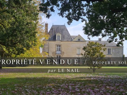 MANOIR VENDU EN ANJOU