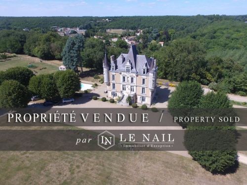 CHATEAU SOLD AT THE GATES OF POITIERS