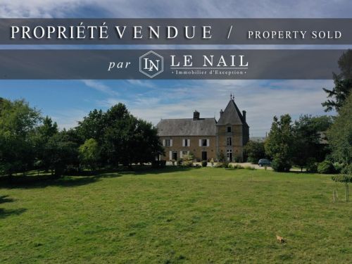 Charming manor sold in Mayenne.