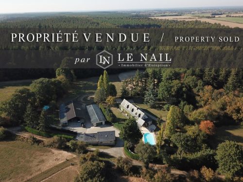 BEAUTIFUL EQUESTRIAN PROPERTY SOLD 15 KM FROM ANGERS