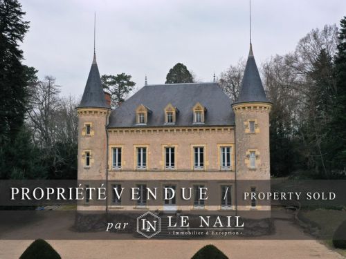 19th century CHATEAU IN BOURBONNAIS