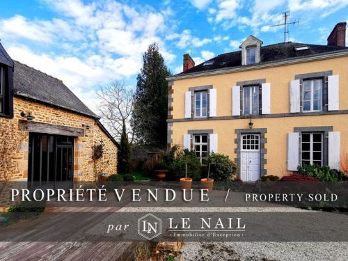 MAISON DE MAITRE VENDUE EN MAYENNE
