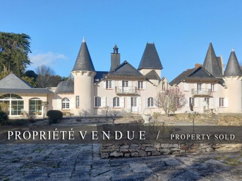 MANOIR VENDU DANS LE MORBIHAN, accès plage à pied