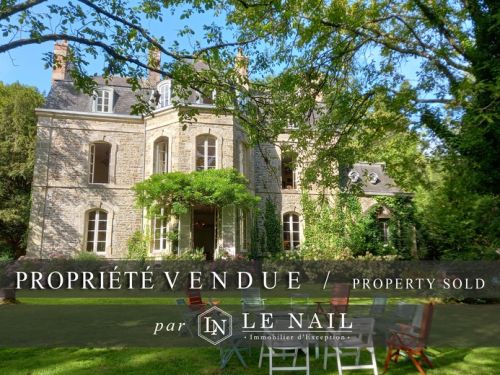 CHARMING RIVERSIDE MANOR IN QUIMPERLE