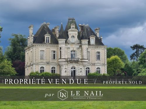 CHARMING 19th-C. CHATEAU IN THE MAYENNE FRENCH DEPARTMENT