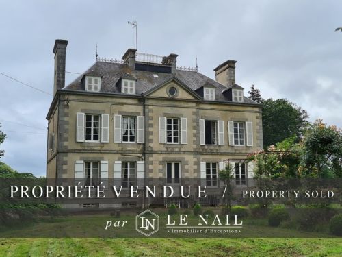 19th CENTURY CASTLE IN THE COUNTRYSIDE OF NORMANDY