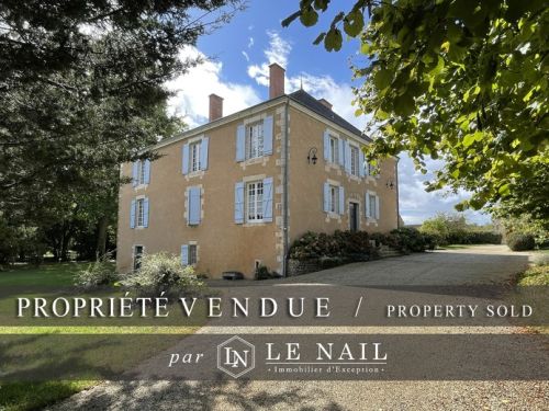 PROPRIÉTÉ DE CAMPAGNE VENDUE À 30 MINUTES DE POITIERS