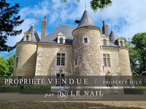 CHÂTEAU VENDU DANS LA VALLÉE DU LOIR