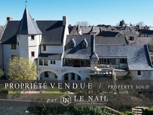 BEAUTIFUL 15th and 16th C. NOBLE DWELLING SOLD IN SOUTHERN ANJOU