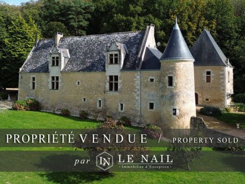 MANOIR XVIe SIÈCLE VENDU DANS LA VALLÉE DU LOIR