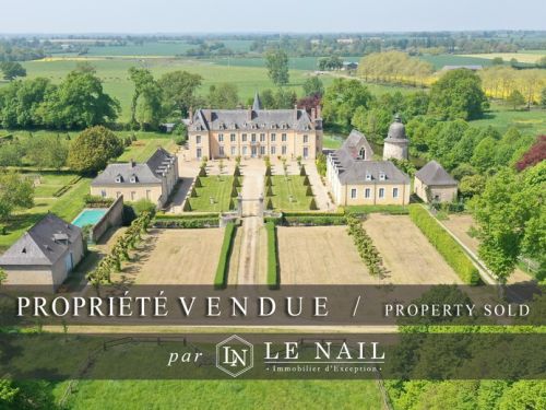 STUNNING CLASSICAL LISTED CHATEAU  SOLD IN MAYENNE