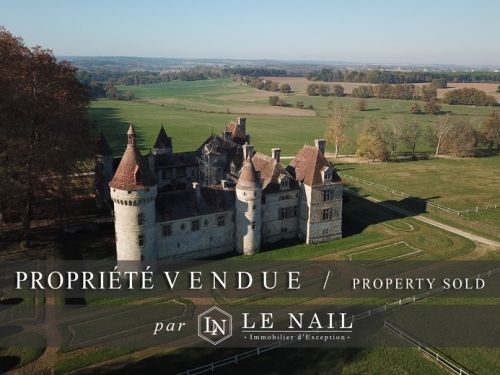 SUPERBE CHÂTEAU MONUMENT HISTORIQUE VENDU DANS LE LOT-ET-GARONNE
