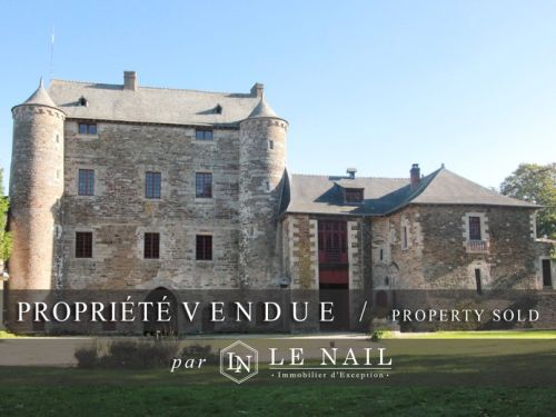 CHÂTEAU MÉDIÉVAL CLASSÉ MONUMENT HISTORIQUE AUX PORTES DE RENNES