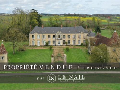 BEAUTIFUL 17th-18th C. CHATEAU, LISTED AS A HISTORIC MONUMENT, IN EURE-ET-LOIR